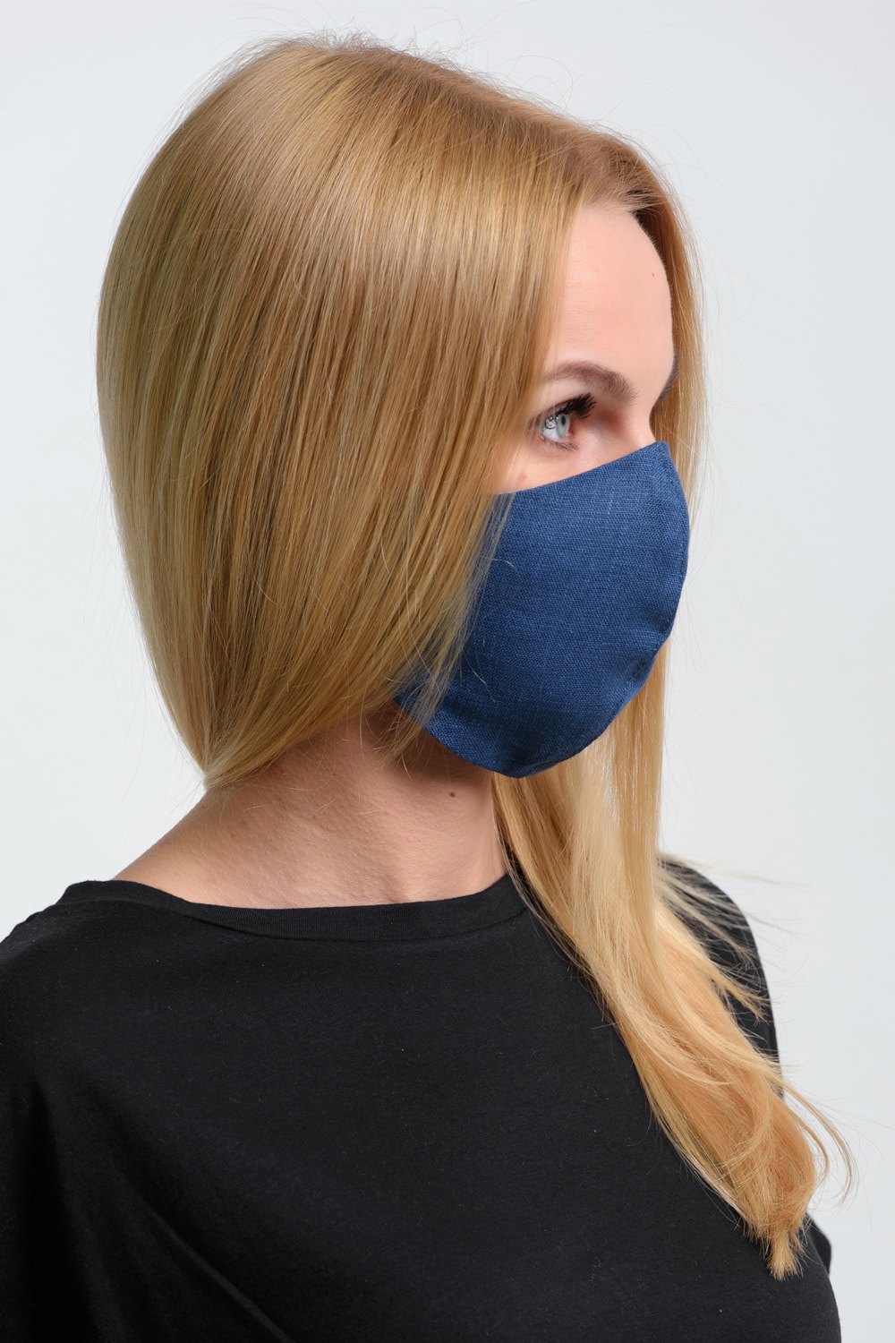 Женская маска для лица многоразовая модель Ж514