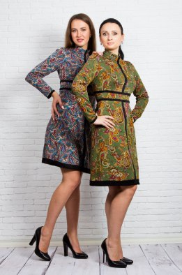 Платье женское "Меховое" модель 617Н/2 Турция