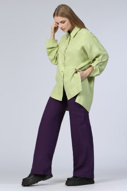 Блузка женская "Классика" модель 105/13 светло-салатовый