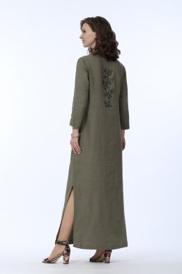 Платье женское "Ария" модель 469/1 хаки