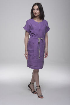 Платье женское "Сафари" модель 345/4 фиолетовое