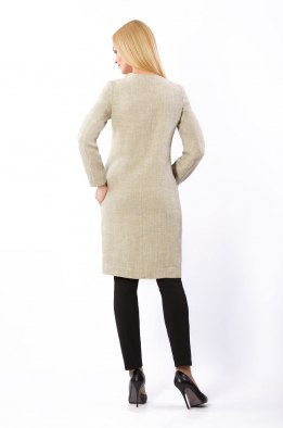 Пальто женское "Ренессанс" модель 842/1 натуральный лён