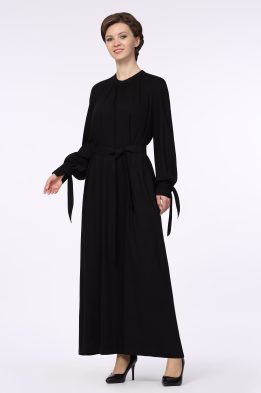 Платье женское "Хлоя" модель 476 вискоза черная