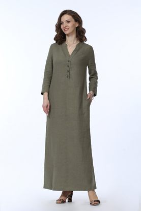 Платье женское "Ария" модель 469/1 хаки