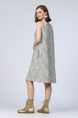 Платье женское "Дама" миди модель 406/1 камильфо