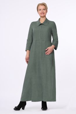 Платье женское "Анна" длинное модель 310/3 океан