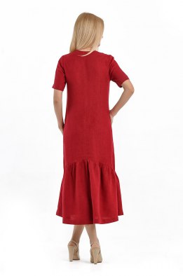 Платье женское "Nice" модель 441/2 клюква