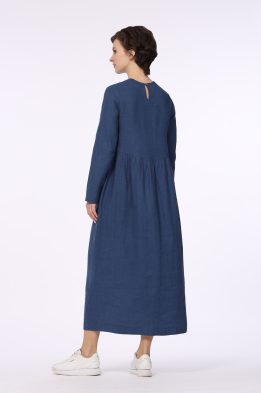 Платье женское "Василиса" модель 339/1 цвет: джинс